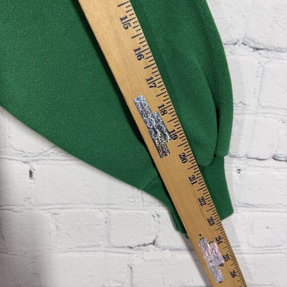 Vintage 90's Christmas Sweatshirt Beary Lovable Women XL Green USA Ugly Sweater - Picture 8 of 12